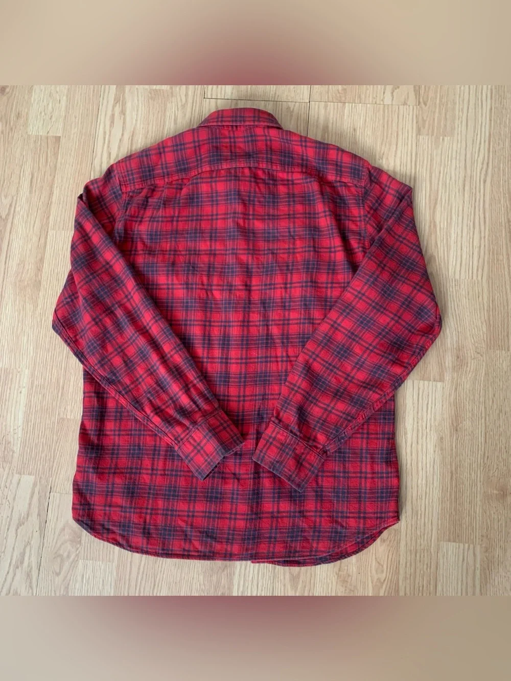 J.Crew Shirtings Tailored Fit Buffalo Plaid Flannel Shirts Y2K Western Country M